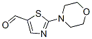 2-吗啉-1,3-噻唑-5-甲醛结构式_1011-41-2结构式