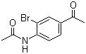 4-Acetamido-3-bromoacetophenone Structure,101209-08-9Structure