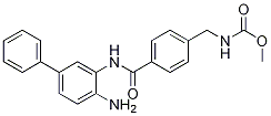 N-[[4-[[(4-amino[1,1’-biphenyl]-3-yl)amino]carbonyl]phenyl]methyl]carbamic acid methyl ester Structure,1013330-79-4Structure
