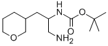 Tert-butyl 1-amino-3-(tetrahydro-2H-pyran-3-yl)propan-2-ylcarbamate Structure,1013938-10-7Structure