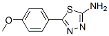 2-氨基-5-(4-甲氧基苯基)-1,3,4-噻二唑结构式_1014-25-1结构式
