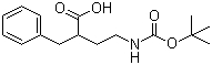 Beta-[2-[[(1,1-二甲基乙氧基)羰基]氨基]乙基]-苯丙酸结构式_1015070-59-3结构式