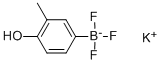 4-羟基-3-甲基苯基三氟硼酸钾结构式_1015082-72-0结构式