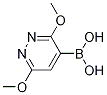 3,6-二甲氧基l吡嗪-4-硼酸结构式_1015480-87-1结构式
