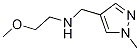 N-(2-甲氧基乙基)-n-[(1-甲基-1H-吡唑-4-基)甲基]胺结构式_1015845-60-9结构式
