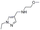 N-[(1-乙基-1H-吡唑-4-基)甲基]-n-(2-甲氧基乙基)胺结构式_1015845-81-4结构式