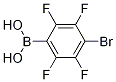 4-Bromo-2,3,5,6-tetrafluorophenylboronic acid Structure,1016231-40-5Structure