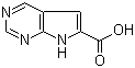 7H-pyrrolo[2,3-d]pyrimidine-6-carboxylic acid Structure,1016241-64-7Structure