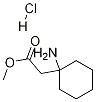 (1-氨基-环己基)乙酸甲酯盐酸盐结构式_1016258-17-5结构式