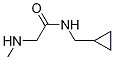 N-(环丙基甲基)-2-(甲基氨基)-乙酰胺结构式_1016764-96-7结构式