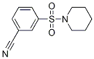 3-(哌啶-1-磺酰基)苯甲腈结构式_1016789-41-5结构式