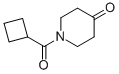 1-(环丁基羰基)哌啶-4-酮结构式_1017021-42-9结构式