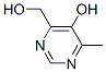 (9ci)-5-羟基-6-甲基-4-嘧啶甲醇结构式_101708-13-8结构式