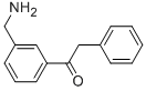 1-(3-氨基甲基-苯基)-2-苯基-乙酮结构式_1017781-67-7结构式