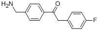 1-(4-氨基甲基-苯基)-2-(4-氟-苯基)-乙酮结构式_1017781-71-3结构式