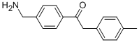 1-(4-氨基甲基-苯基)-2-对甲苯-乙酮结构式_1017781-79-1结构式