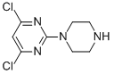2-(哌嗪-1-基)-4,6-二氯嘧啶结构式_1017781-91-7结构式