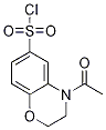 4-乙酰基-3,4-二氢-2H-1,4-苯并噁嗪-6-磺酰氯结构式_1017791-37-5结构式