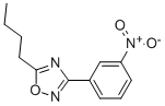 5-丁基-3-(3-硝基苯基)-1,2,4-噁二唑结构式_10185-66-7结构式