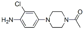 1-[4-(4-氨基-2-氯苯基)-1-哌嗪]乙酮结构式_101970-41-6结构式