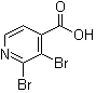 2,3-dibromo-4-pyridinecarboxylic acid Structure,1020056-98-7Structure