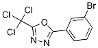 2-(3-Bromophenyl)-5-trichloromethyl-1,3,4-oxadiazole Structure,1020252-87-2Structure