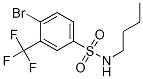 4-Bromo-N-butyl-3-(trifluoromethyl)benzenesulfonamide Structure,1020253-05-7Structure