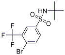 4-Bromo-N-tert-butyl-3-(trifluoromethyl)benzenesulfonamide Structure,1020253-06-8Structure