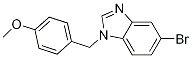5-溴-1-(4-甲氧基苄基)-1H-苯并[d]咪唑结构式_1020253-11-5结构式