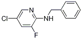 2-(N-Benzylamino)-5-chloro-3-fluoropyridine Structure,1020253-20-6Structure