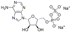 腺苷5-磷酰硫酸二钠盐结构式_102029-95-8结构式