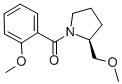 (S)-(-)-1-(2-甲氧基苯甲酰基)-2-(甲氧基甲基)吡咯烷结构式_102069-84-1结构式