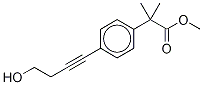 4-(4-Hydroxy-1-butynl)-|á,|á-di-(methyl-d3)-benzeneacetic acid methyl ester Structure,1020719-49-6Structure