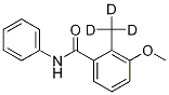 3-Methoxy-2-methyl-d3-n-phenylbenzamide Structure,1020719-60-1Structure