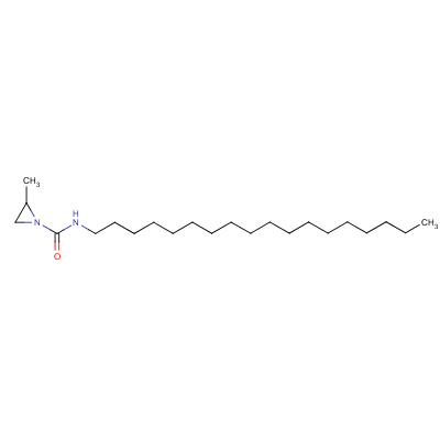 2-甲基-n-十八基-1-氮丙啶羧酰胺结构式_10212-58-5结构式