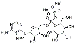腺苷5-二磷酸葡糖二钠结构式_102129-65-7结构式