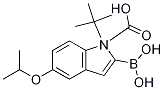 1H-Indole-1-carboxylic acid, 2-borono-5-(1-methylethoxy)-, 1-(1,1-dimethylethyl)ester Structure,1021342-98-2Structure