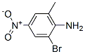2-溴-6-甲基-4-硝基苯胺结构式_102170-56-9结构式