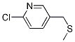 2-氯-5-[(甲基硫代)甲基]吡啶结构式_1021870-94-9结构式