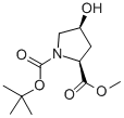 N-Boc-cis-4-Hydroxy-L-proline methyl ester Structure,102195-79-9Structure