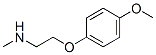 2-(4-甲氧基苯氧基)-n-甲基-1-乙胺结构式_102246-82-2结构式