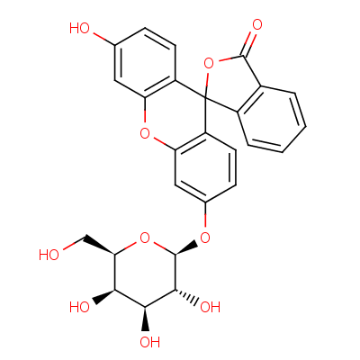 Fluorescein mono-β-d-galactoside Structure,102286-67-9Structure