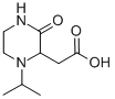 (1-Isopropyl-3-oxo-piperazin-2-yl)-acetic acid Structure,1024618-84-5Structure