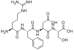 L-精氨酰-L-苯丙氨酰-L-alpha-天冬氨酰-L-丝氨酸结构式_102567-19-1结构式