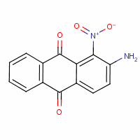 2-氨基-1-硝基-9,10-蒽二酮结构式_10262-82-5结构式