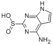 7H-Pyrrolo[2,3-d]pyrimidine-2-sulfinic acid, 4-amino- Structure,1027082-25-2Structure