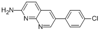 6-(4-氯苯基)-1,8-萘啶-2-甲胺结构式_1027511-50-7结构式