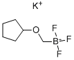 环戊氧基甲基三氟硼酸钾结构式_1027642-31-4结构式