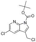 5-氯-3-氯甲基-吡咯并[2,3-b]吡啶-1-羧酸叔丁酯酯结构式_1029053-07-3结构式