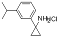 Cyclopropanamine, 1-[3-(1-methylethyl)phenyl]-, hydrochloride (1:1) Structure,1029718-99-7Structure